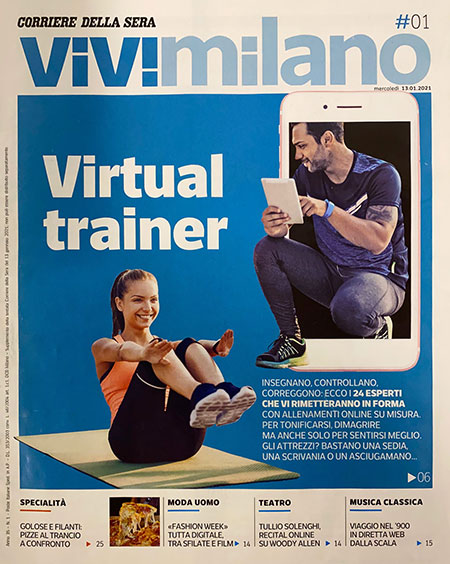 Vivimilano - Virtual trainer - 13 01 2021