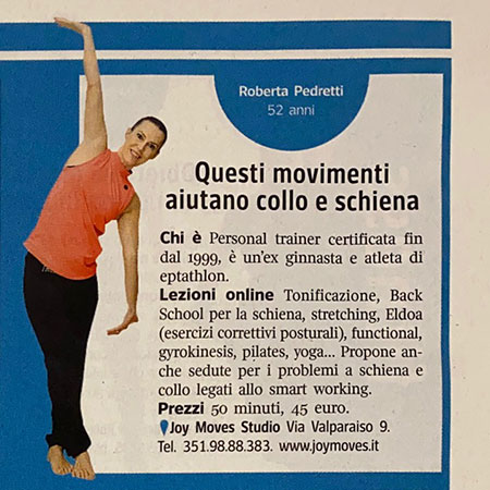 Vivimilano - Virtual trainer - 13 01 2021 Roberta Pedretti